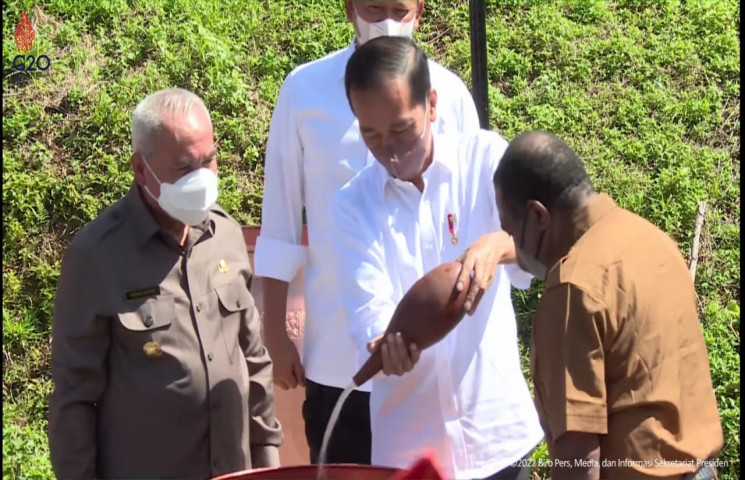 Urutan Keempat di Ritual Kendi Nusantara, Karo Elpius : Kebanggaan bagi Papua